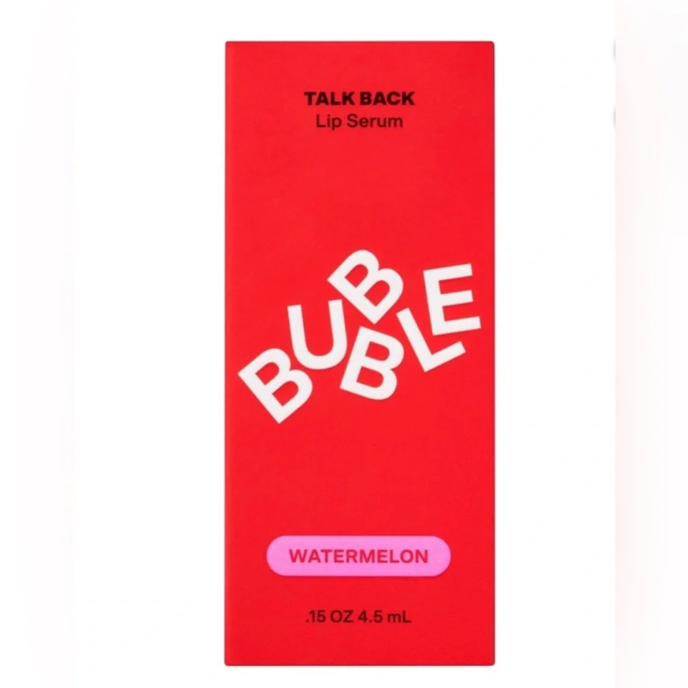 Bubble: Watermelon Lip Serum - Red